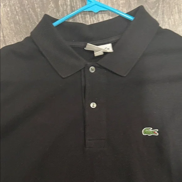 Lacoste Men's Polo Shirt in Black - Picture 2 of 4
